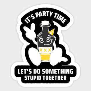 It's Party Time Sticker